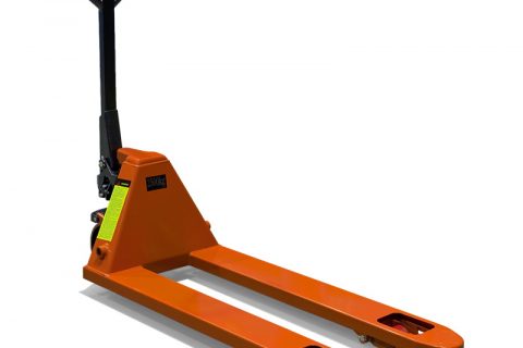 Hand pallet truck low profile for application for low height pallets